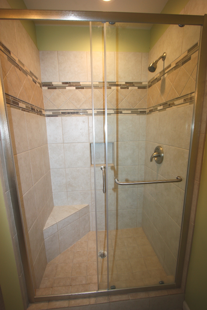 Private Guest Bedroom Shower