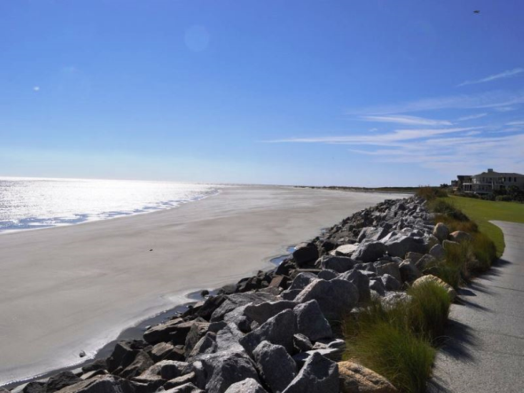 The Fripp Island beaches go on forever! Find your spot on the beach and relax.
