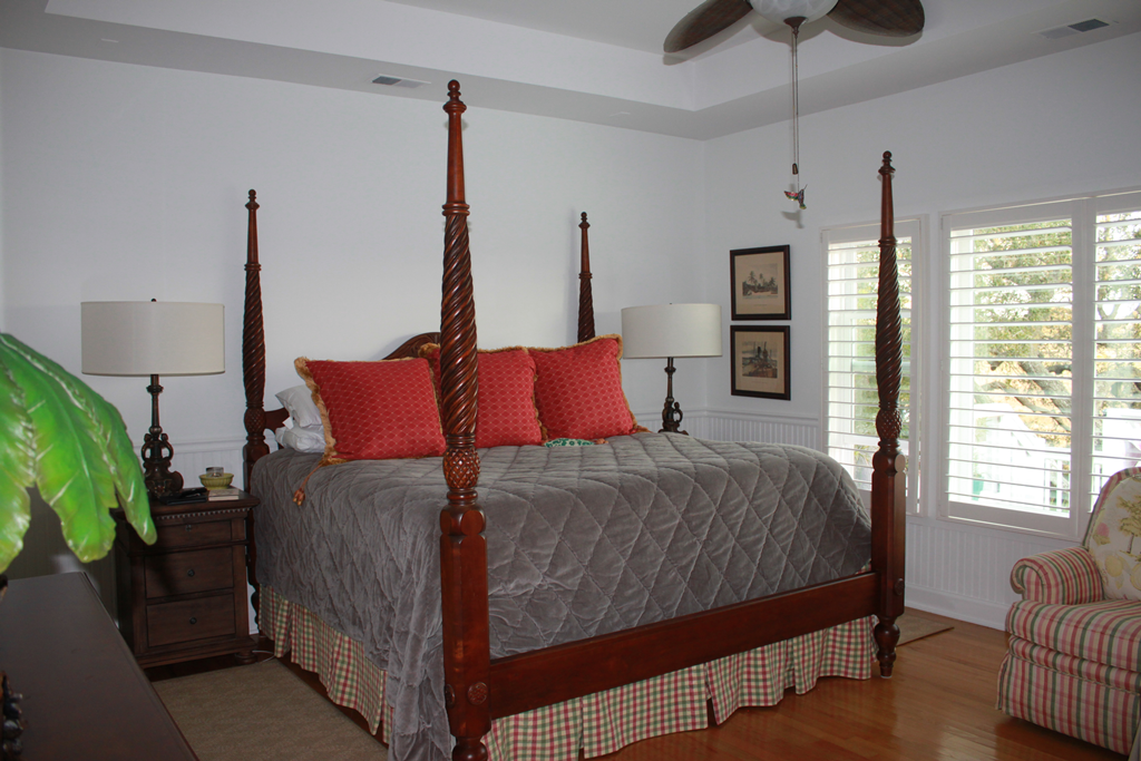 Master Bedroom with king bed