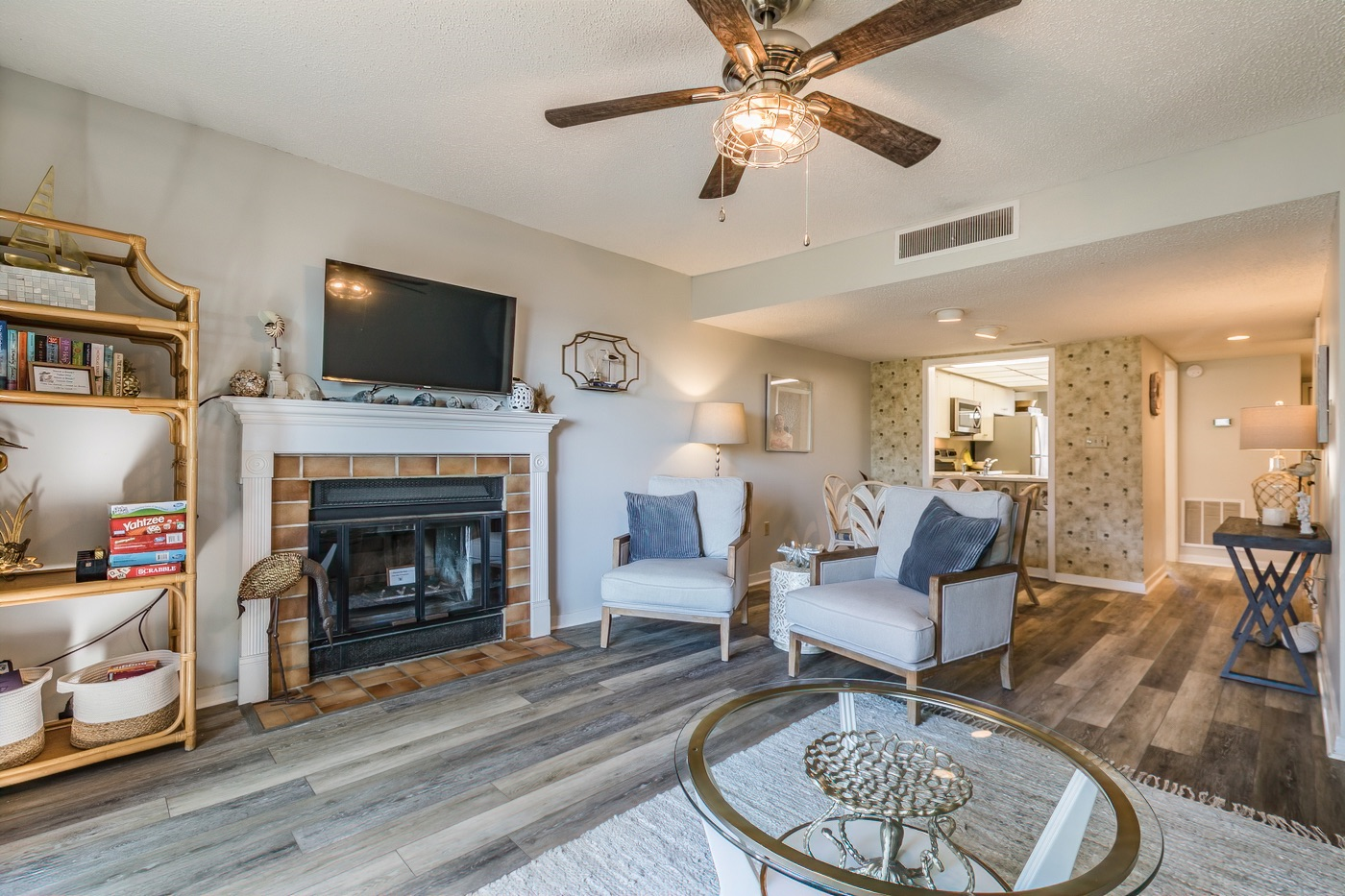 Open floorplan provides plenty of room for your family and friends 
